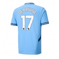 Manchester City Kevin De Bruyne #17 Replica Home Shirt 2024-25 Short Sleeve